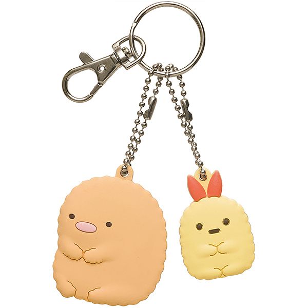 ペアラバーマスコット(とんかつ・えびふらいのしっぽ)