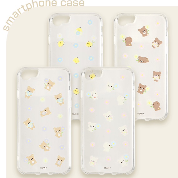 yzbN}uBASIC RILAKKUMA FlowervNAX}zP[X