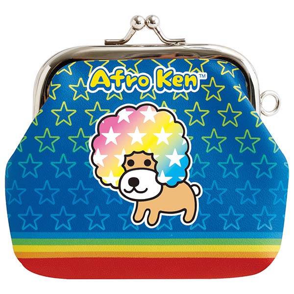 がま口コインケース(アフロ犬)