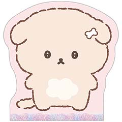 ダイカットクロスメモ（いしよわちゃん・B）