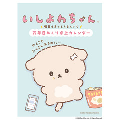 いしよわちゃん 明日はきっとうまくいく 万年日めくり卓上カレンダー
