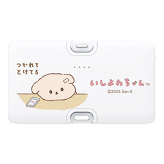 いしよわちゃん Lightning/Type-Cコネクタ付リチウムイオン充電器 4000mAh（つかれてとけてる）