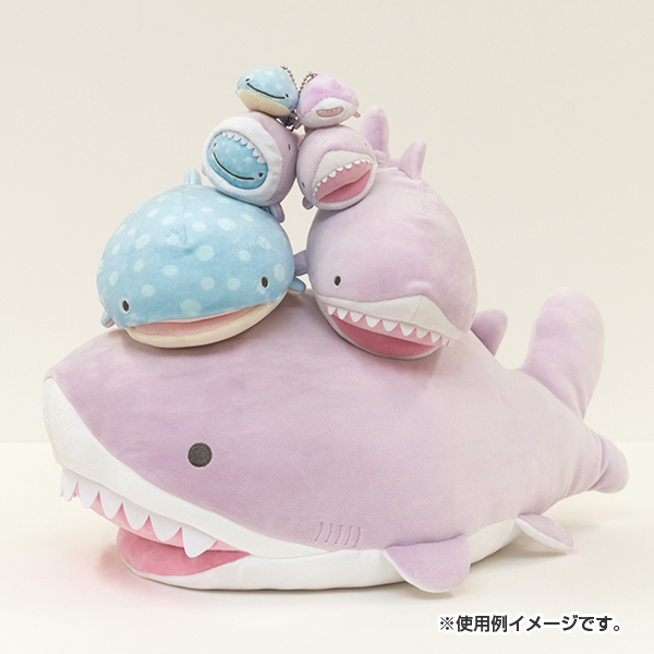 じんべえさん スーパーもーちもちぬいぐるみ ｓ じんべえさんとさめさん さめさん サンエックスネットショップ