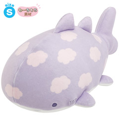 スーパーもーちもちぬいぐるみ（S）（じんべえさんとふうせんうお・さめさん）