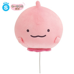 スーパーもーちもちぬいぐるみ（S）（じんべえさんとふうせんうお・ふうせんうお）