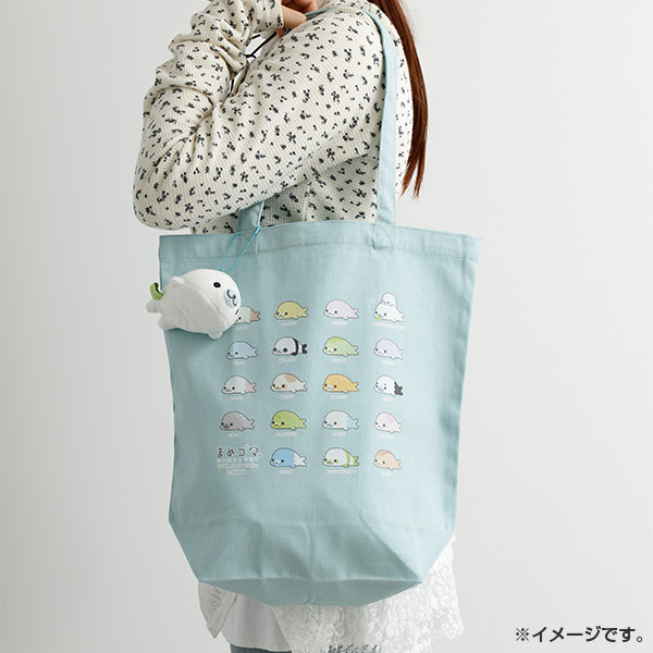 リラックマ - 【限定】まめゴマ トートバッグ（ミントグリーン