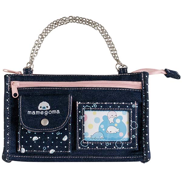 まめゴマ - チェーン付ポーチ（まめゴマ） - サンエックスネットショップ