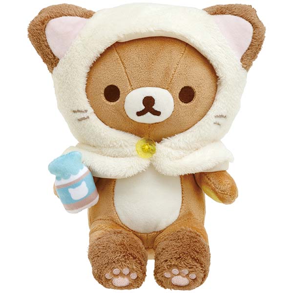 knぬいぐるみリラックマ Rilakkuma ねこねこの湯 ぬいぐるみ サンエックス うさぎ