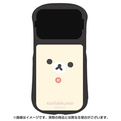 リラックマ iPhone14/14Pro/13/13Pro/12/12Pro 対応ハイブリットガラスケース（NEW BASIC RILAKKUMA・コリラックマ）