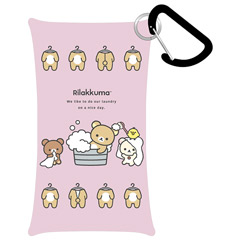 リラックマ クリアマルチケース（BASIC RILAKKUMA Favorite Things・お風呂）