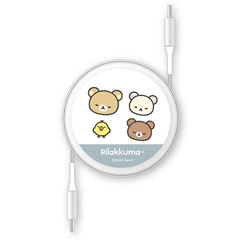 リラックマ リール式Type-Cケーブル（NEW BASIC RILAKKUMA）