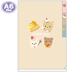 ミニインデックスホルダー（A6）（リラックマ・BASIC RILAKKUMA）