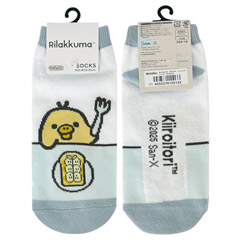 リラックマ ソックス（キイロイトリ・NEW BASIC RILAKKUMA）
