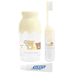 歯ブラシセット（リラックマ・BASIC RIAKKUMA Flower）