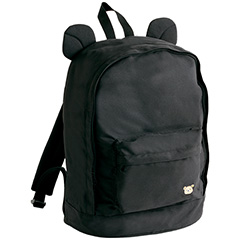 リラ耳リュック（ゆるゆるぽかぽかシリーズ・ブラック）