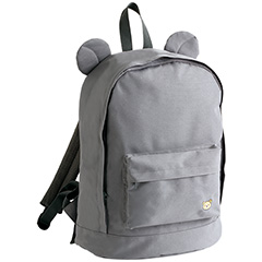 リラ耳リュック（ゆるゆるぽかぽかシリーズ・グレー）