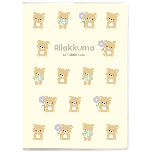 ���Ƃ��蒠A5�i�C���f�b�N�X�j�i�����b�N�}�EBASIC RILAKKUMA Flower�j