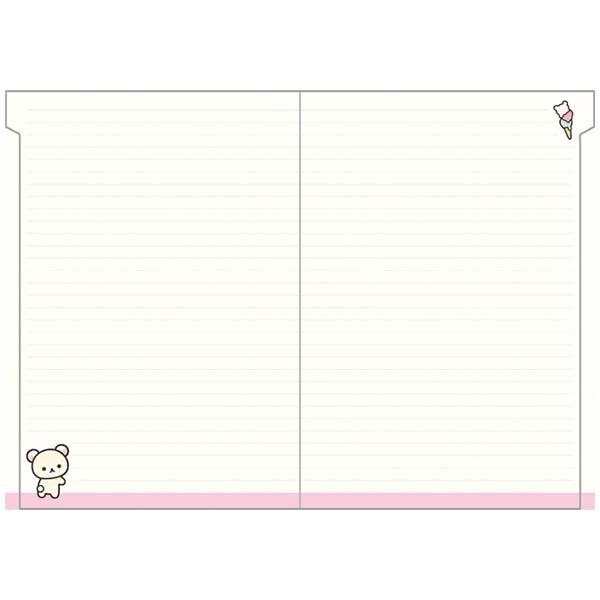 ���Ƃ��蒠A5�i�C���f�b�N�X�j�i�����b�N�}�EBASIC RILAKKUMA Flower�j6