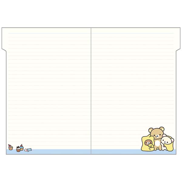 ���Ƃ��蒠A5�i�C���f�b�N�X�j�i�����b�N�}�EBASIC RILAKKUMA Flower�j7