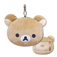 リラックマ フェイスリールパスケース（リラックマ）