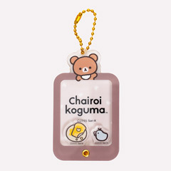 リラックマ アクリルミニフォトケース（BASIC RILAKKUMA Favorite Things・チャイロイコグマ）
