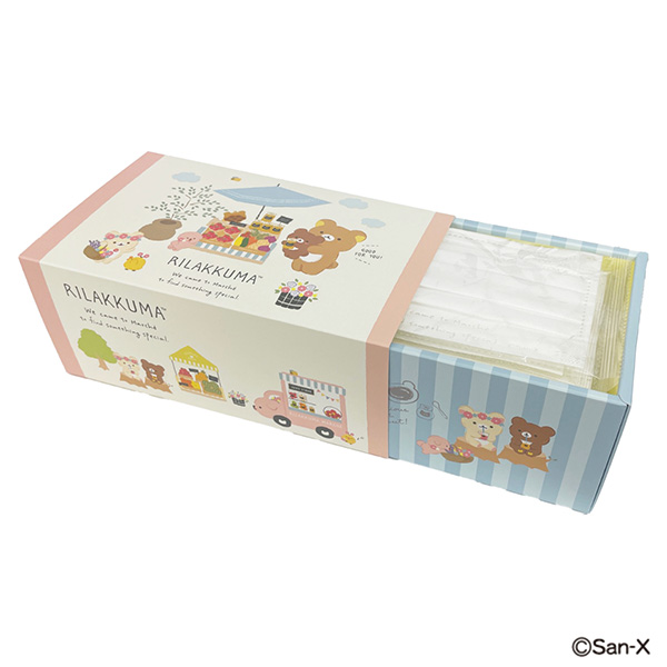 リラックマ - リラックマ 30枚入りBOXマスク（リラックマルシェ