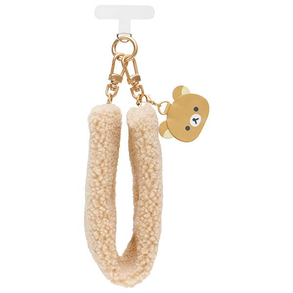 もこもこハンドストラップ(リラックマ)