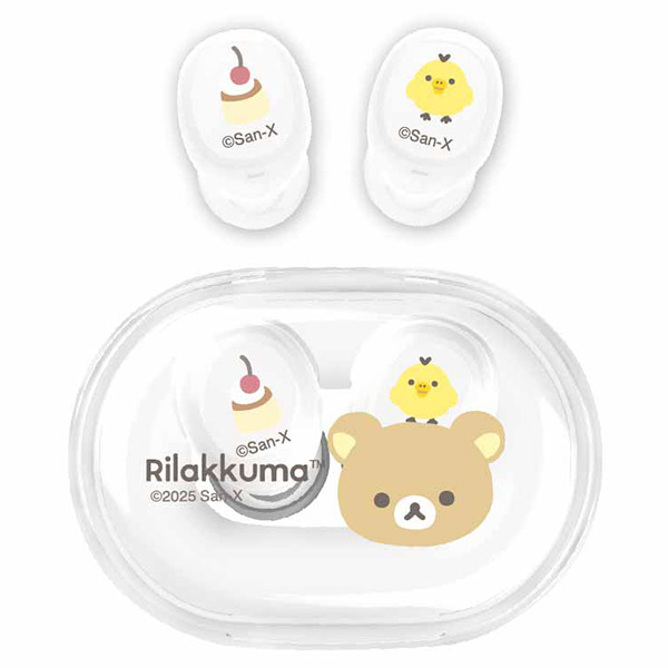 リラックマ 完全ワイヤレスクリアステレオイヤホン(BASIC RILAKKUMA Favorite Things・リラックマ&キイロイトリ)