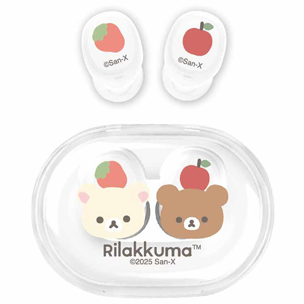 リラックマ 完全ワイヤレスクリアステレオイヤホン(BASIC RILAKKUMA Favorite Things・コリラックマ&チャイロイコグマ)