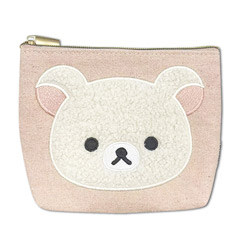 リラックマ マルチポーチ（立体アップリケ刺繍・コリラックマ）