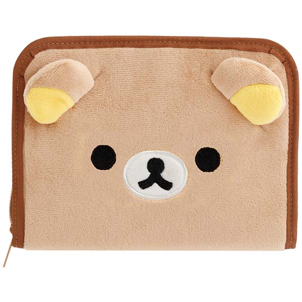 リラックマ - ぬいぐるみマルチ貴重品ケース（リラックマ
