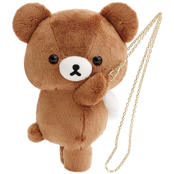 リラックマ - ぬいぐるみポシェット（チャイロイコグマのくまきゅん