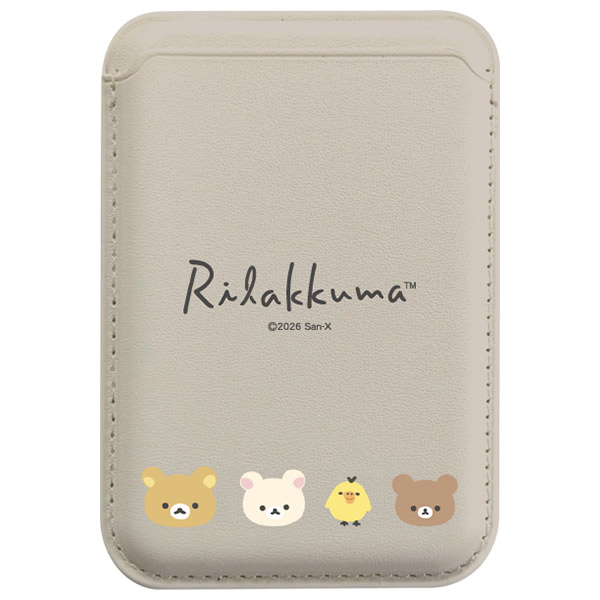 リラックマ - リラックマ MagSafe対応カードウォレット（ウォーム
