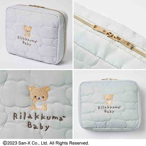 リラックマ - Rilakkuma Baby ふんわりキルティングポーチBOOK