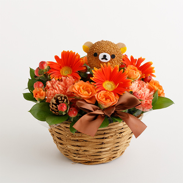 リラックマ フラワーアレンジメント(リラックマ)※メーカー直送品