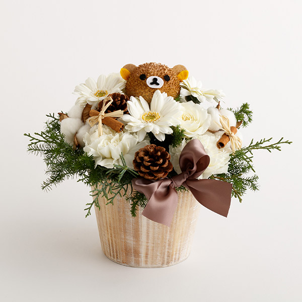 リラックマ- 【限定】リラックマ フラワーアレンジメント（リラックマ