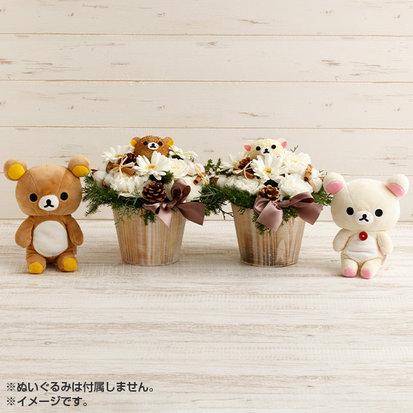 リラックマ- 【限定】リラックマ フラワーアレンジメント（リラックマ