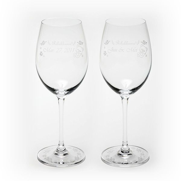 サンエックスネットショップ リラックマ ペアワイングラス リラックマローズ