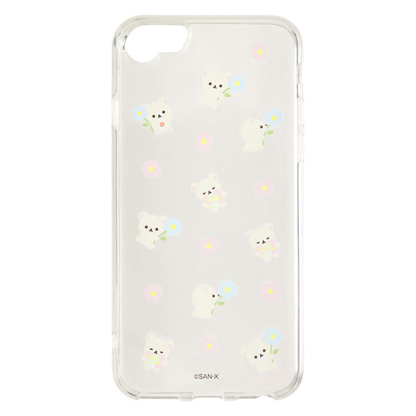 bN} NAX}zP[XiBASIC RILAKKUMA FloweriRbN}jEiPhone7/8/SEjy2025N6{͂\z