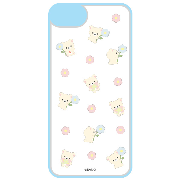 bN} NAX}zP[XiBASIC RILAKKUMA FloweriRbN}jEiPhone12/12Projy2025N6{͂\z1