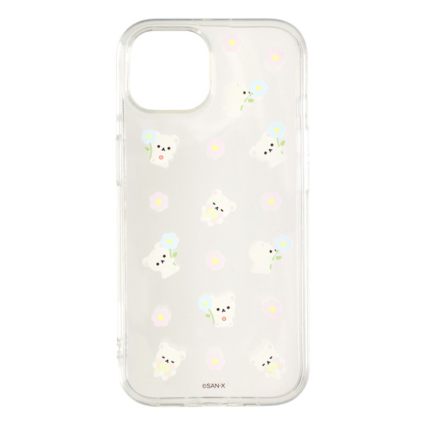 bN} NAX}zP[XiBASIC RILAKKUMA FloweriRbN}jEiPhone15jy2025N6{͂\z