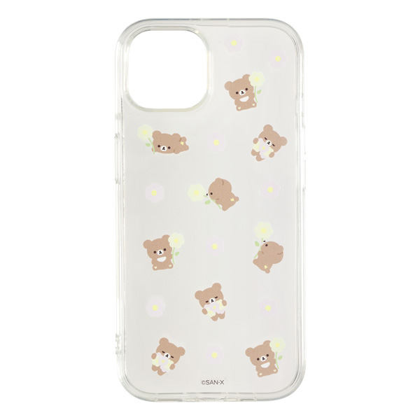bN} NAX}zP[XiBASIC RILAKKUMA Floweri`CCRO}jEiPhone15jy2025N6{͂\z