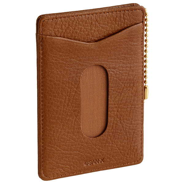 リラックマ - 本革パスケース（チャイロイコグマ）【2026年4月下旬お