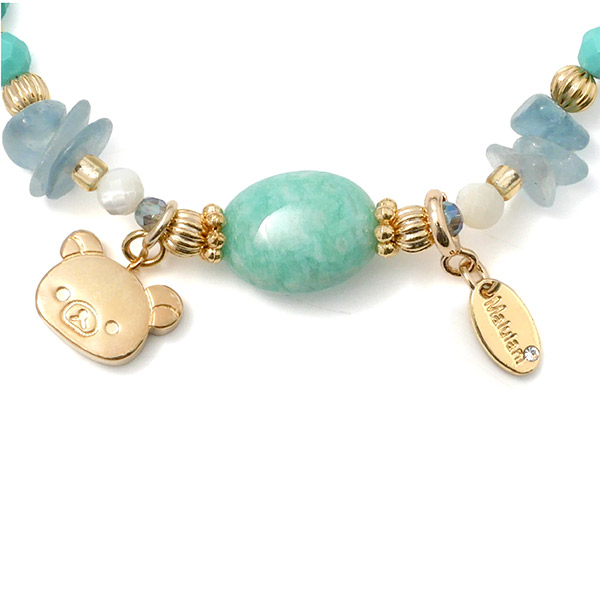 �����b�N�}×MALULANI HAWAII �V�R�΃u���X���b�g�i�u���[�O���[���E�S�[���h�J���[�j�y2026�N4�����{���͂��\��z3