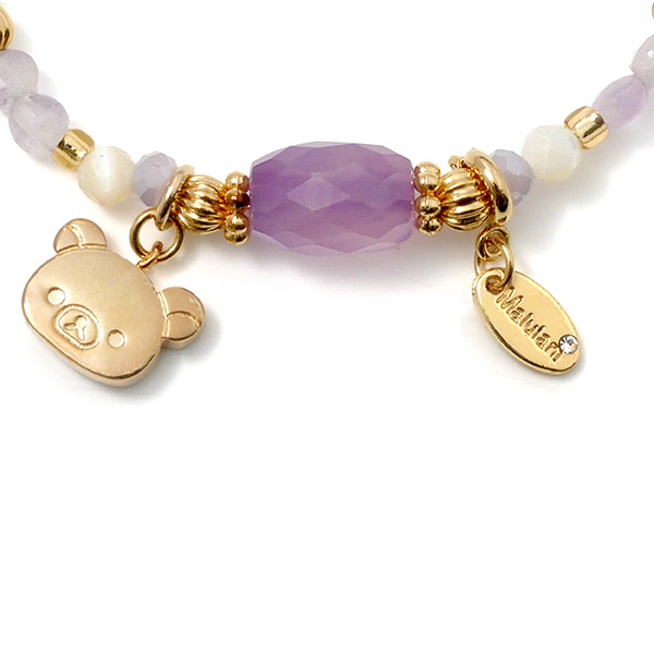 �����b�N�}×MALULANI HAWAII �V�R�΃u���X���b�g�i�p�[�v���E�S�[���h�J���[�j�y2026�N4�����{���͂��\��z3