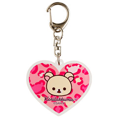 リラックマ アクリルキーホルダー（コリラックマいっぱい・ヒョウ柄）【2026年5月下旬お届け予定】