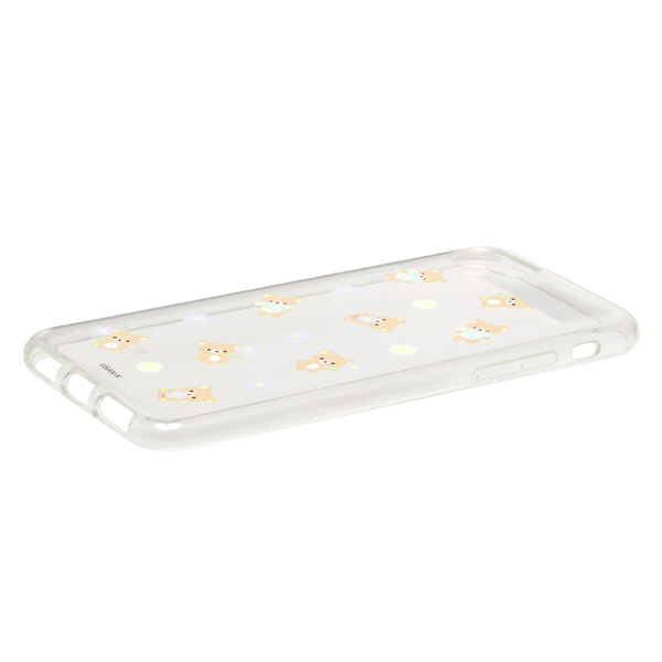 bN} NAX}zP[XiBASIC RILAKKUMA FloweribN}jEiPhone7/8/SEjy2025N6{͂\z2