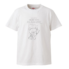 リラックマTシャツ（Happy Holiday リラックマ）