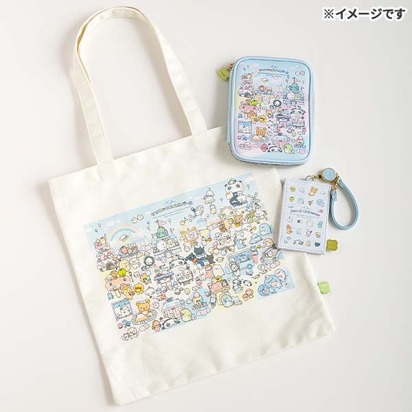 サンエックスオールスターズ - リール付パスケース（サンエックス