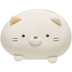 スーパーもーちもち大福クッション（Ｓ）（すみっコぐらし・ねこ）
